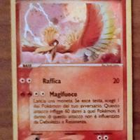 Carta Pokémon Rara Holo Ho-Oh vintage