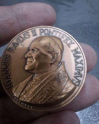 Medaglia Papa Giovanni Paolo II - Cecchignola 1989