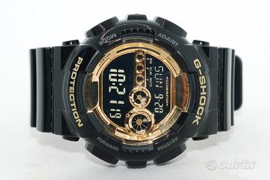 orologio Casio G-Shock GD-100GB-1 Nero oro diver 