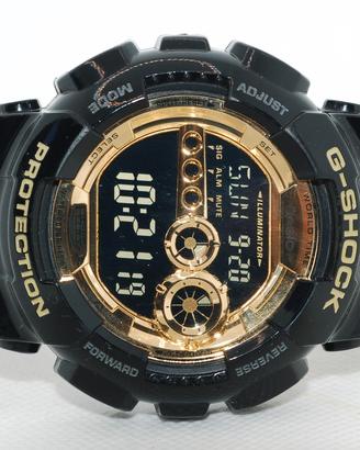 orologio Casio G-Shock GD-100GB-1 Nero oro diver 