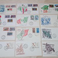 Francobolli Buste filateliche guerra lotto 2