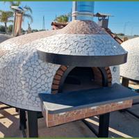 Forno per Pizza Bianco e Marrone Diam. cm. 140