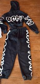 COMPLETO TUTA FELPA E PANTALONE