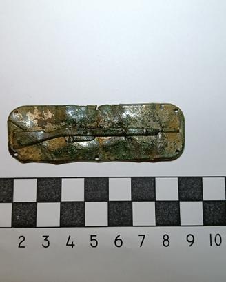 Piastrina metallica