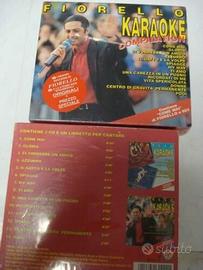 Cd fiorello karaoke compilation con libretto nuovo