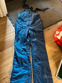 Salopette neve blu tg M donna Brugi