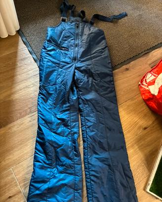 Salopette neve blu tg M donna Brugi