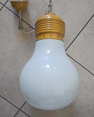 Lampada Sospensione Lampadina Grande Pop Art Retrò