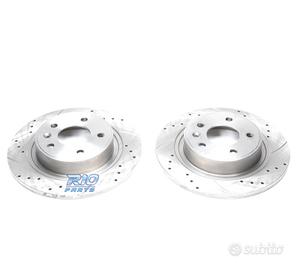 DISCHI FRENO FORATI E SCANALATI PER PORSCHE