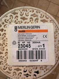 Interruttore differenziale Merlin Gerin multi 9