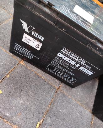 Batterie Vision AGM 12V 33Ah