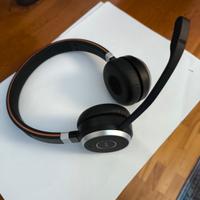 Cuffie Jabra EVOLVE 65 WIRELESS BLUETOOTH
