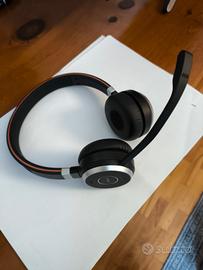 Cuffie Jabra EVOLVE 65 WIRELESS BLUETOOTH