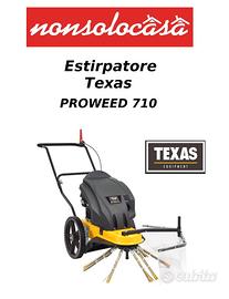 Estirpatrice diserbatrice meccanica