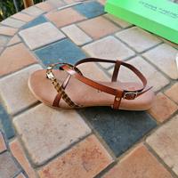 sandalo donna schiava marrone n.37