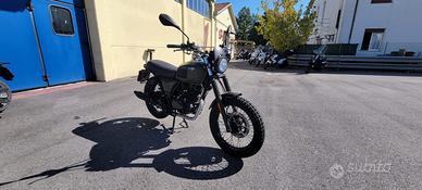 Brixton Scrambler 125 X,  Km. 6.762, Anno 2019.