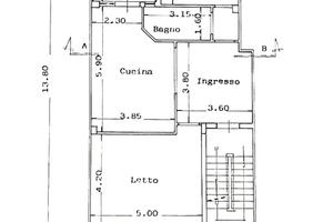 Abitazione al rustico piano 1°