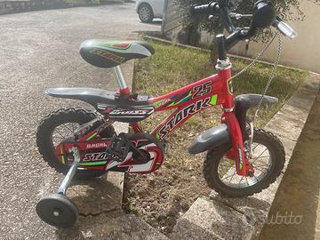 Bicicletta per bambino brera stark 25