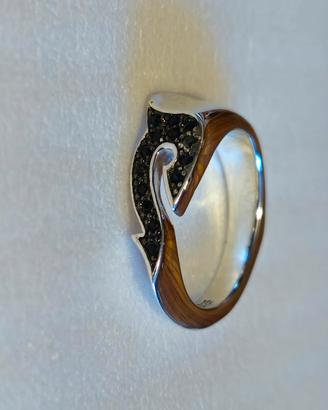 Anello GUESS collection nero NEW