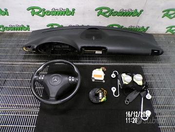 KIT AIRBAG PER MERCEDES CLASSE C W203 2004