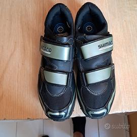 scarpe bici unisex shimano con aggangi