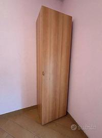 Armadio alto 1 anta rovere chiaro
