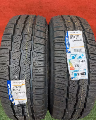 215 60 17C Gomme Invernali New Michelin 215 60R17C