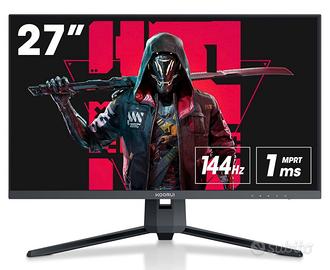 Monitor gaming 144 hz (2k)- 27 polici