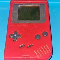 Console portatile Nintendo Game Boy Rosso