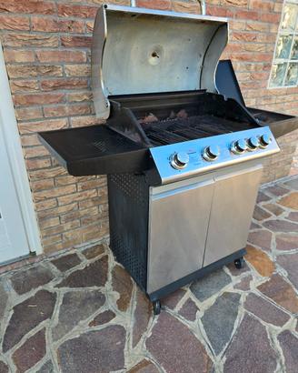 barbecue a gas