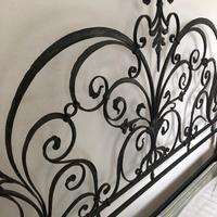 Letto in ferro battuto completo