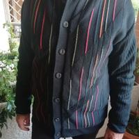 Cardigan maglione pullover vintage taglia L