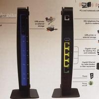 Modem router Netgear N600 wireless DGND3700v2