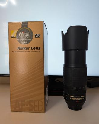 Obiettivo Nikon AF-S VR Zoom-Nikkor 70-300mm f/4.5