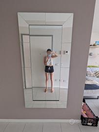 Specchio a parete "regal" Cattelan 80x160 cm
