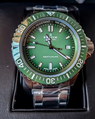 Edox Neptunian Skydiver Automatic fullset (Nuovo)