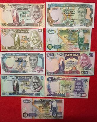 Banconote Zambia