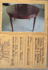 tavolo antico francese dei primi 900