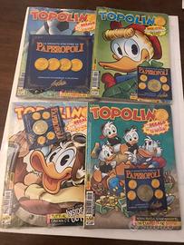 Topolino serie con monete d’autore