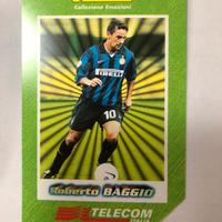 Scheda telefonica Roberto Baggio 1998  -1999