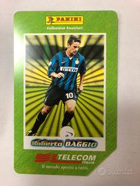 Scheda telefonica Roberto Baggio 1998  -1999