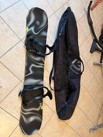 Snowboard Ride Agenda 152 + Attacchi Ride + Borsa