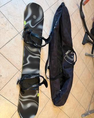 Snowboard Ride Agenda 152 + Attacchi Ride + Borsa
