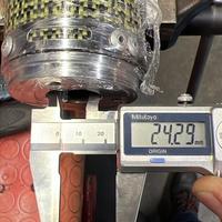 Silenziatore vespa moto in carbonio