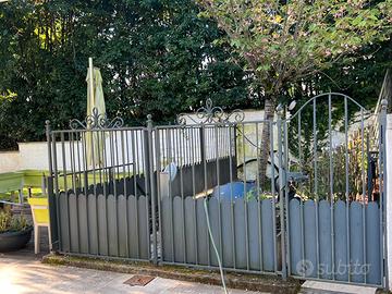 Recinzione con decoro