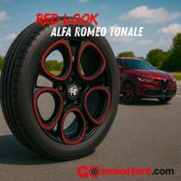 4 cerchi lega alfa romeo tonale varie r20 lt5738