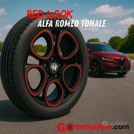 4 cerchi lega alfa romeo tonale varie r20 lt5738