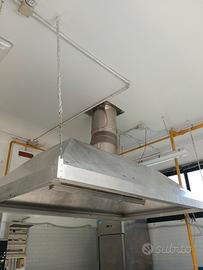 cappa da cucina professionale da ristorazione 