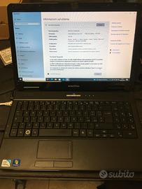 Portatile eMachine E525 +  5 GB RAM + SSD NUOVO