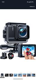iZEEKER Action Cam 4K 20MP, Ultral Grandangolo 170